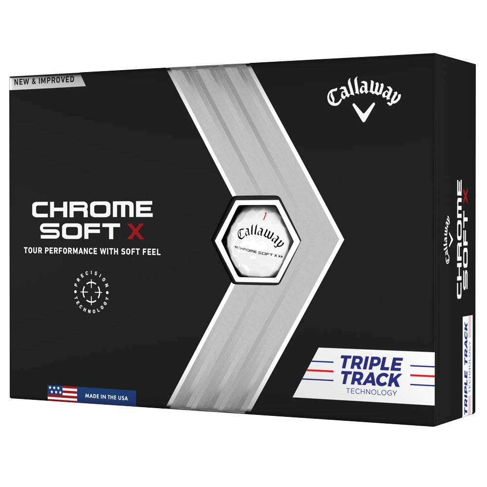 Callaway Chrome Soft X Triple Track 22 Golf Balls 2022