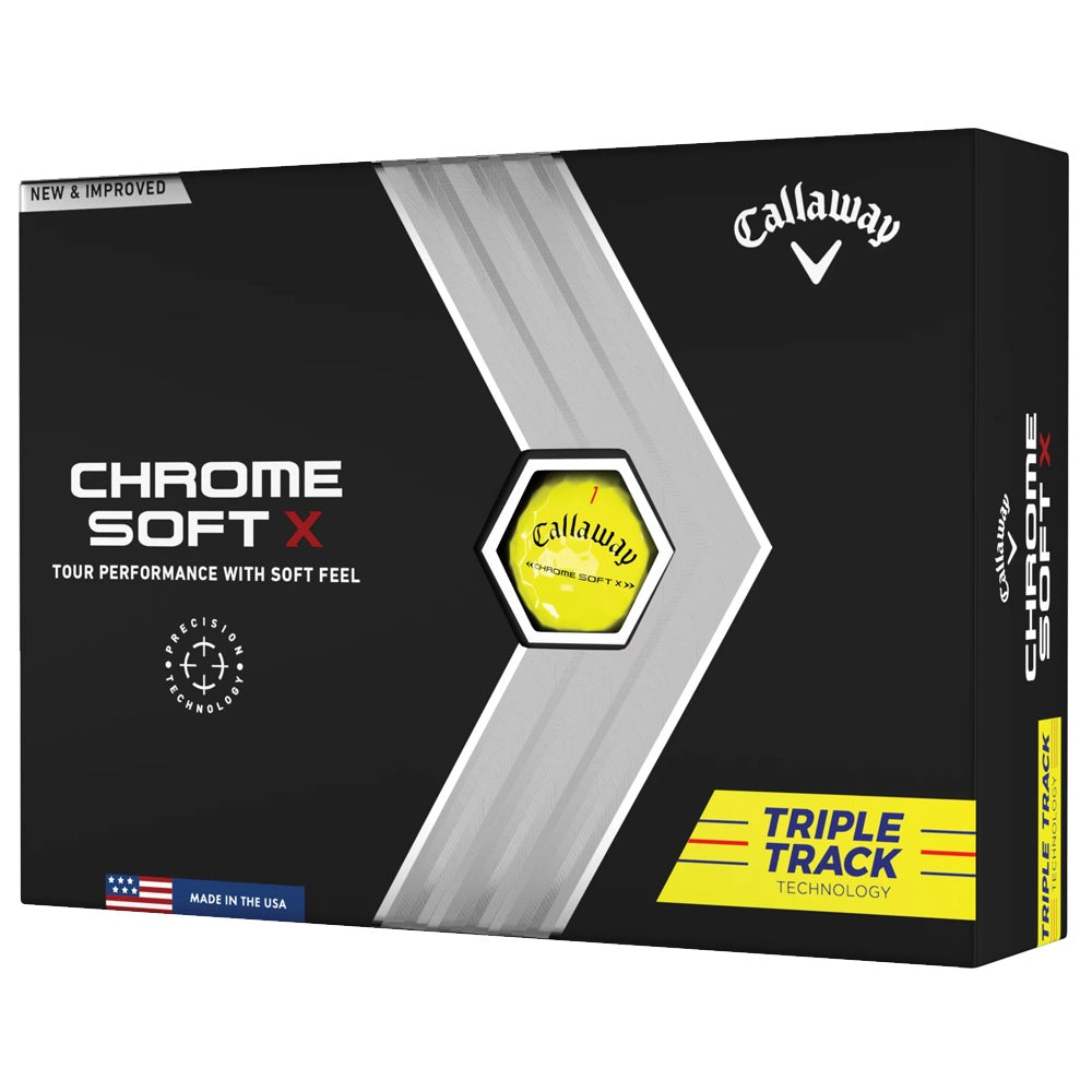 Callaway Chrome Soft X Triple Track 22 Golf Balls 2022