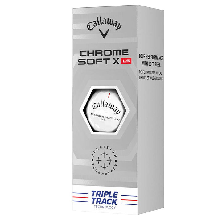 Callaway Chrome Soft X LS Triple Track 22 Golf Balls 2022