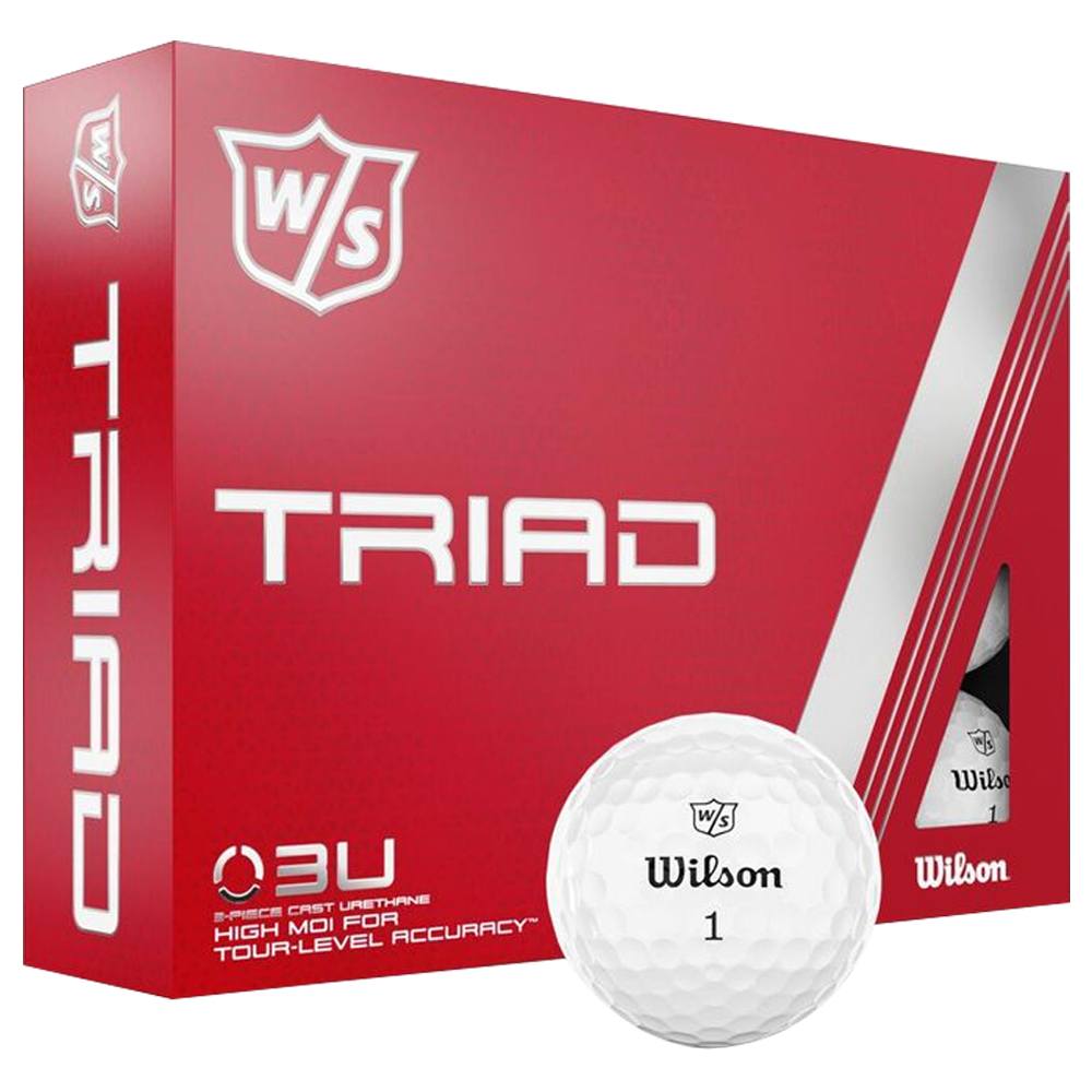 Wilson Triad Golf Balls 2022