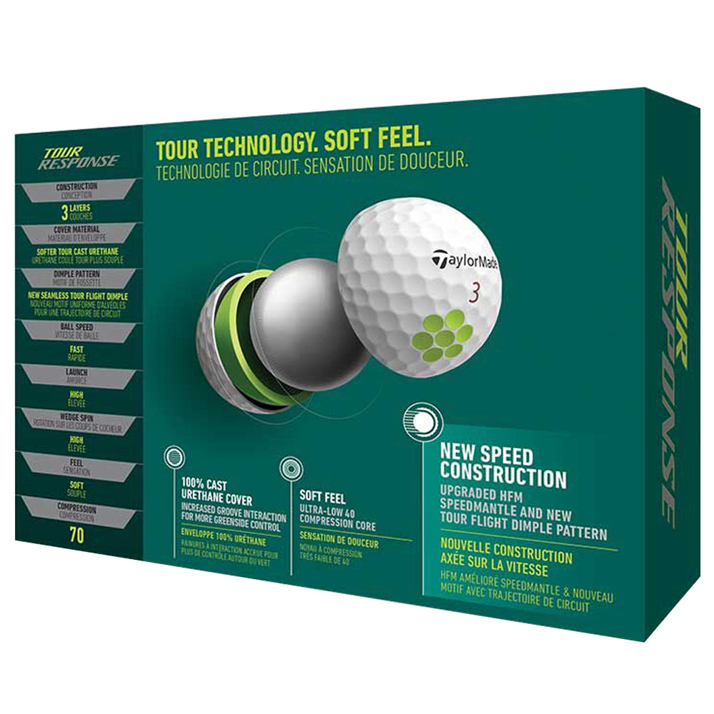TaylorMade Tour Response Golf Balls 2022