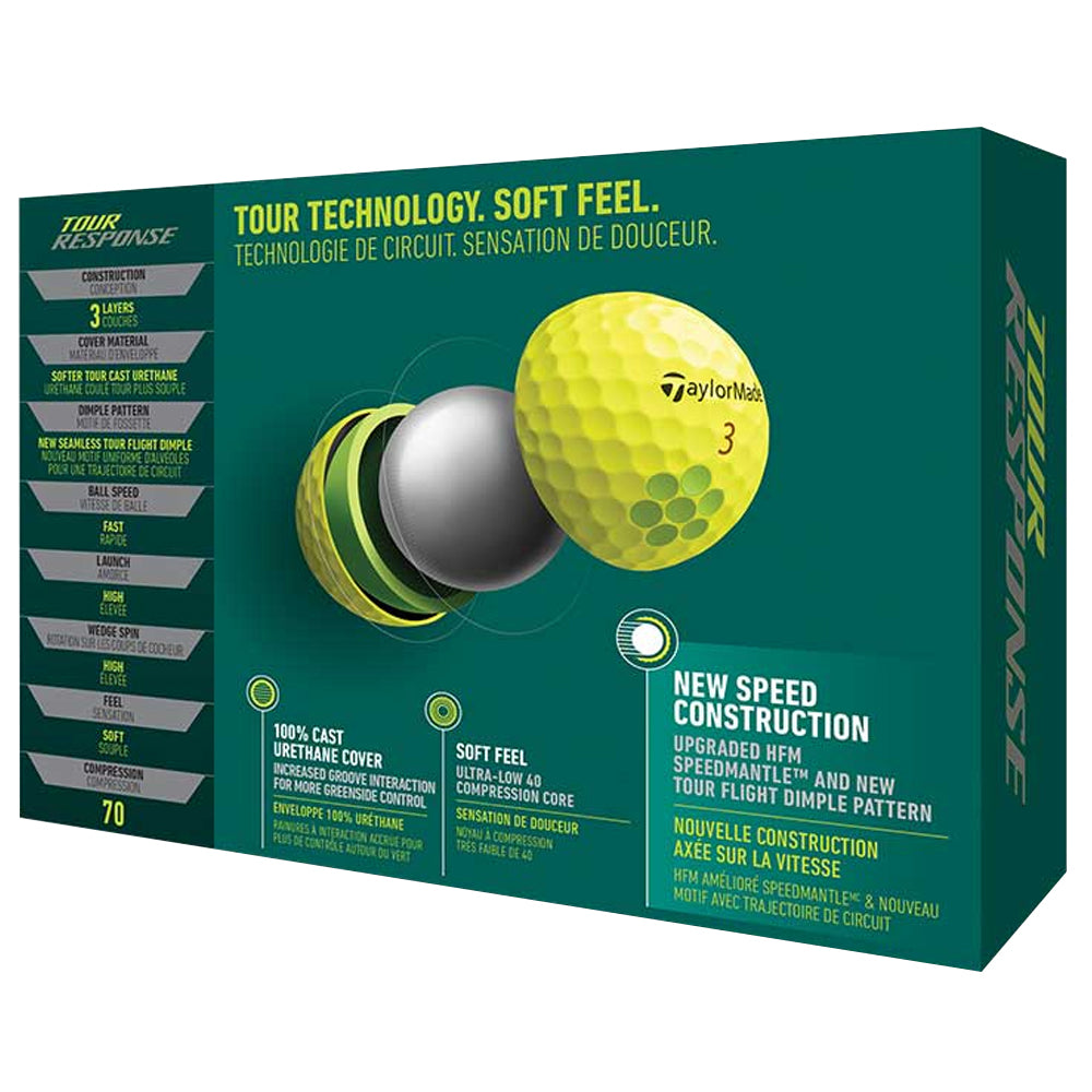 TaylorMade Tour Response Golf Balls 2022