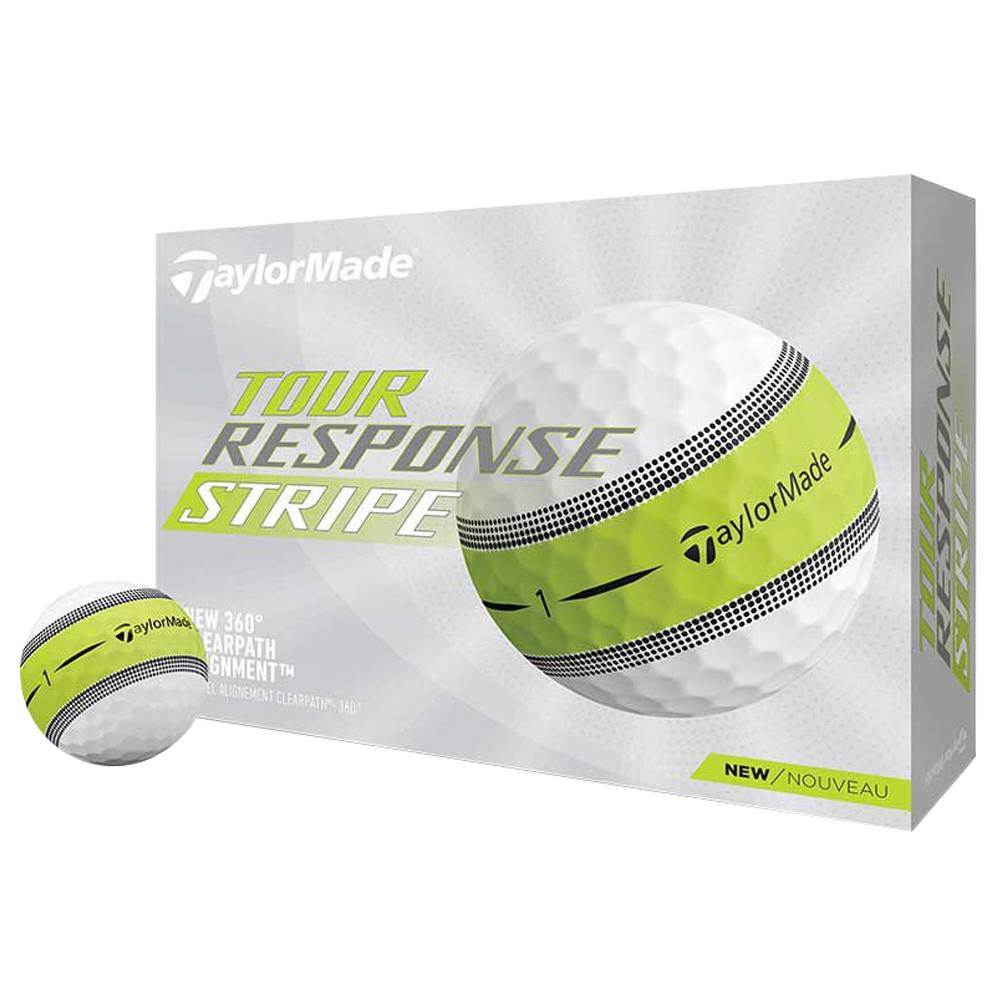 TaylorMade Tour Response Stripe Golf Balls 2022