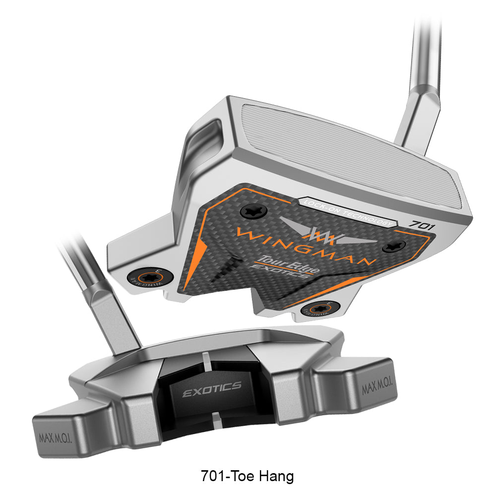 Tour Edge Exotics Wingman 700 Putter W/Headcover 2022