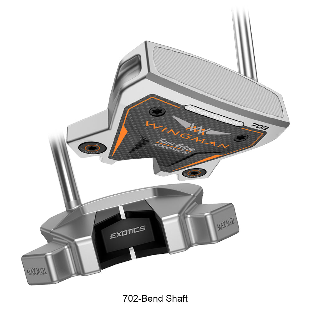 Tour Edge Exotics Wingman 700 Putter W/Headcover 2022