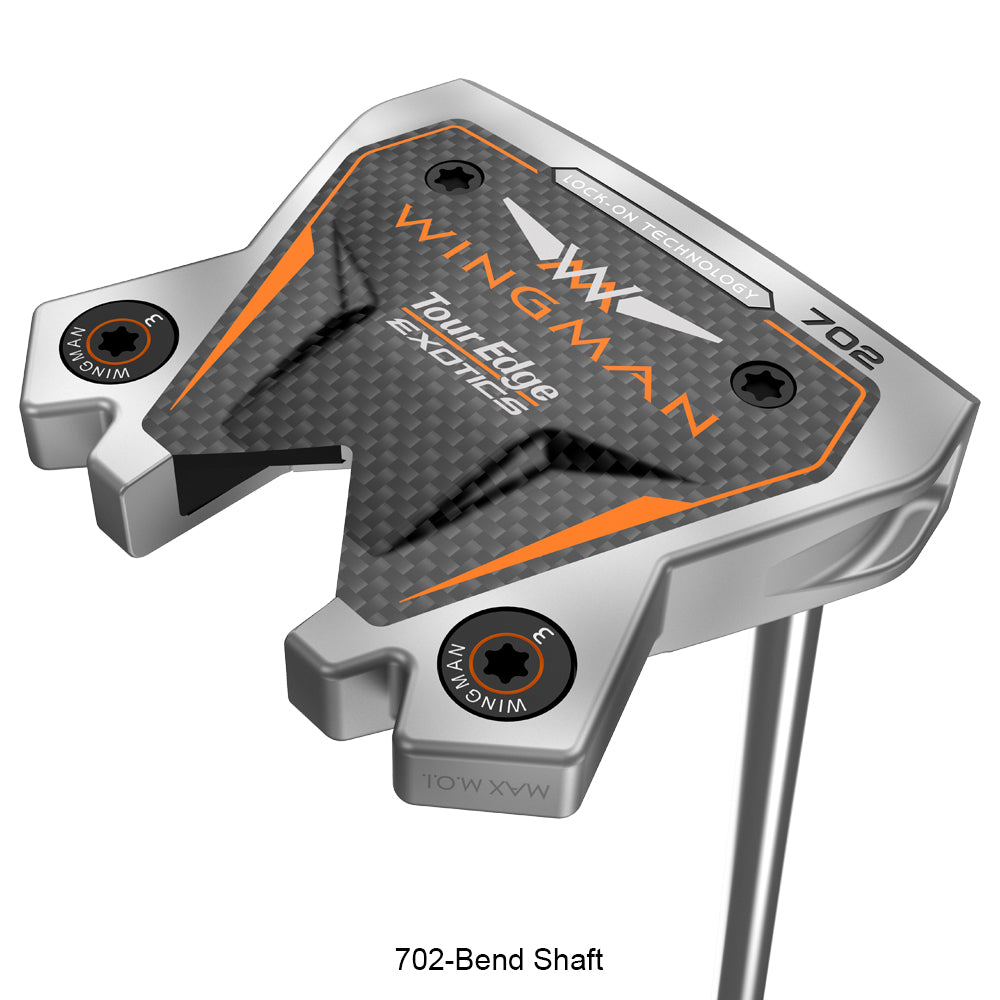 Tour Edge Exotics Wingman 700 Putter W/Headcover 2022