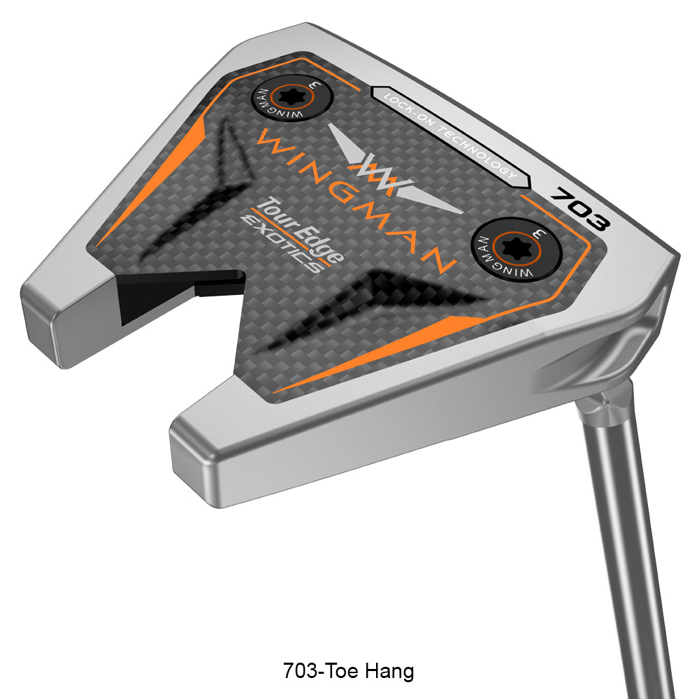 Tour Edge Exotics Wingman 700 Putter W/Headcover 2022