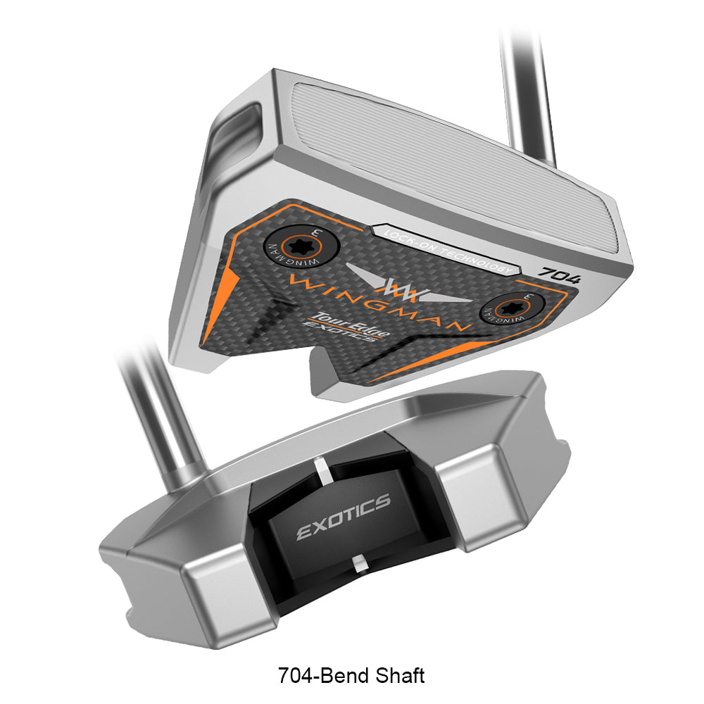 Tour Edge Exotics Wingman 700 Putter W/Headcover 2022