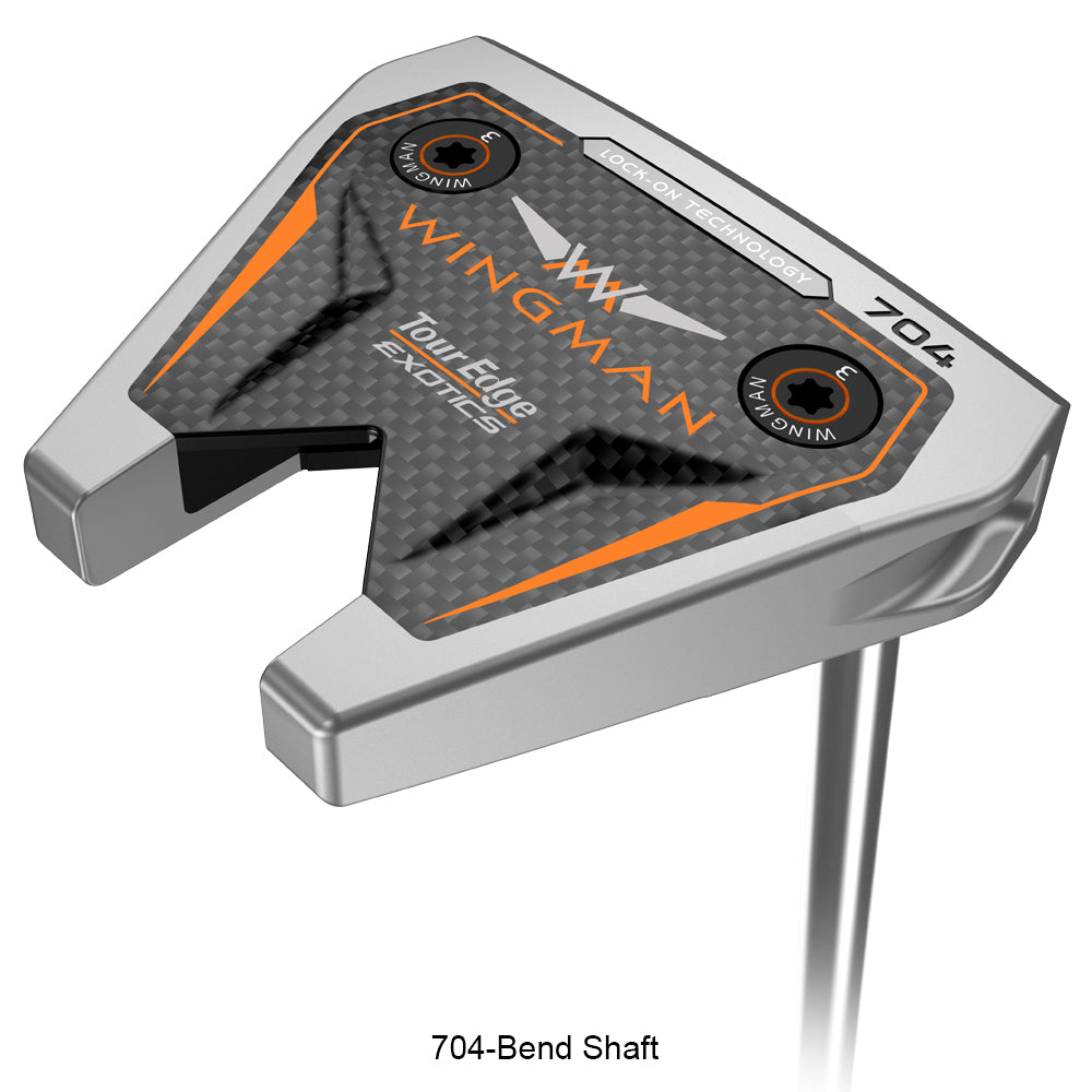 Tour Edge Exotics Wingman 700 Putter W/Headcover 2022