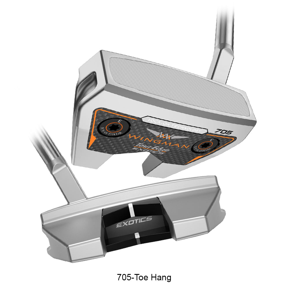 Tour Edge Exotics Wingman 700 Putter W/Headcover 2022
