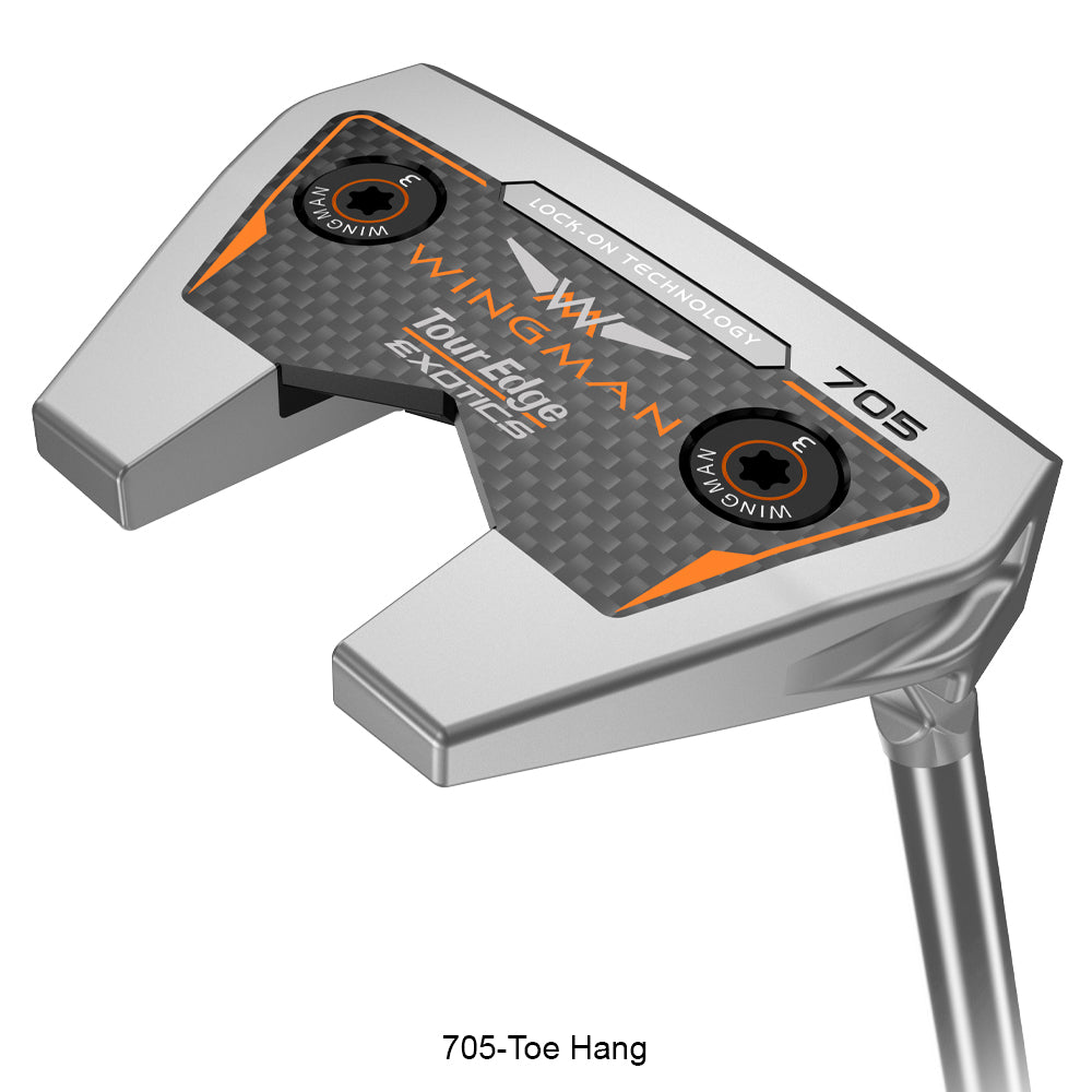 Tour Edge Exotics Wingman 700 Putter W/Headcover 2022