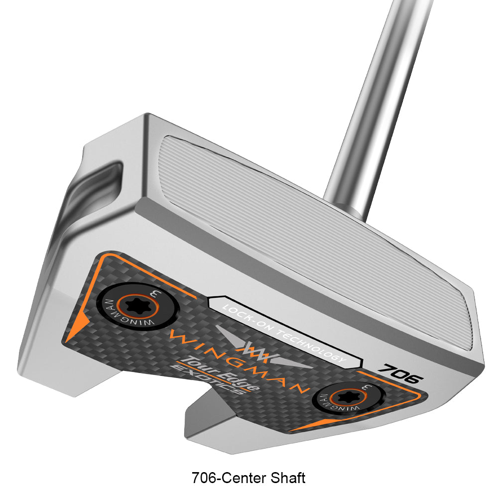 Tour Edge Exotics Wingman 700 Putter W/Headcover 2022