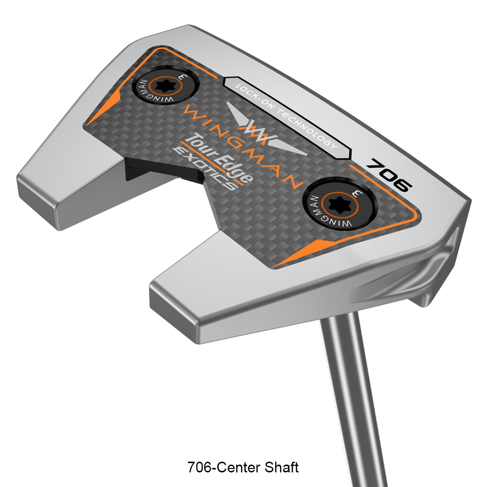 Tour Edge Exotics Wingman 700 Putter W/Headcover 2022