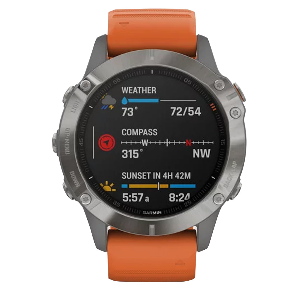 Garmin Fenix 6 Sapphire GPS Watch 2019