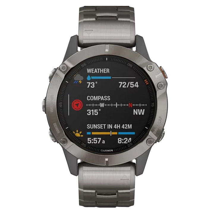 Garmin Fenix 6 Sapphire GPS Watch 2019