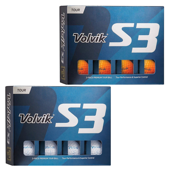 Volvik S3 Golf Balls 2020