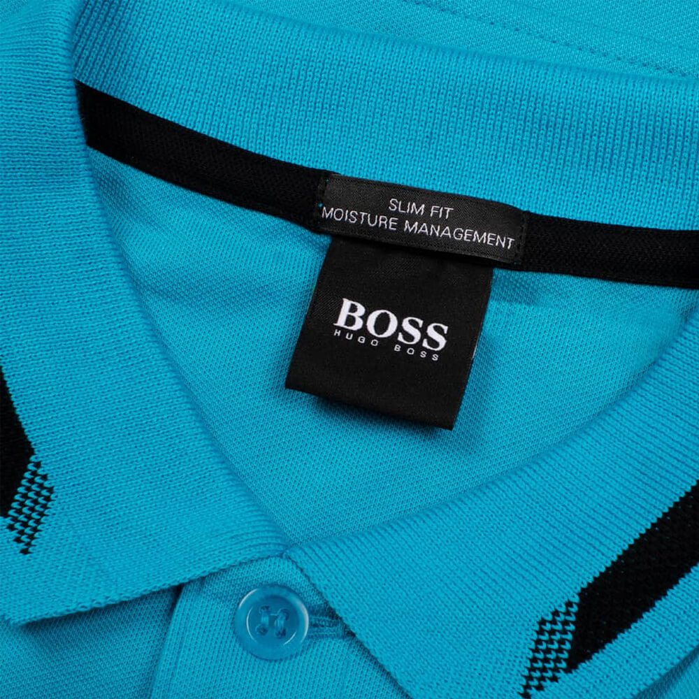 Hugo Boss Paule Slim-fit W/ S Cafe And Logo Collar Golf Polo 2020