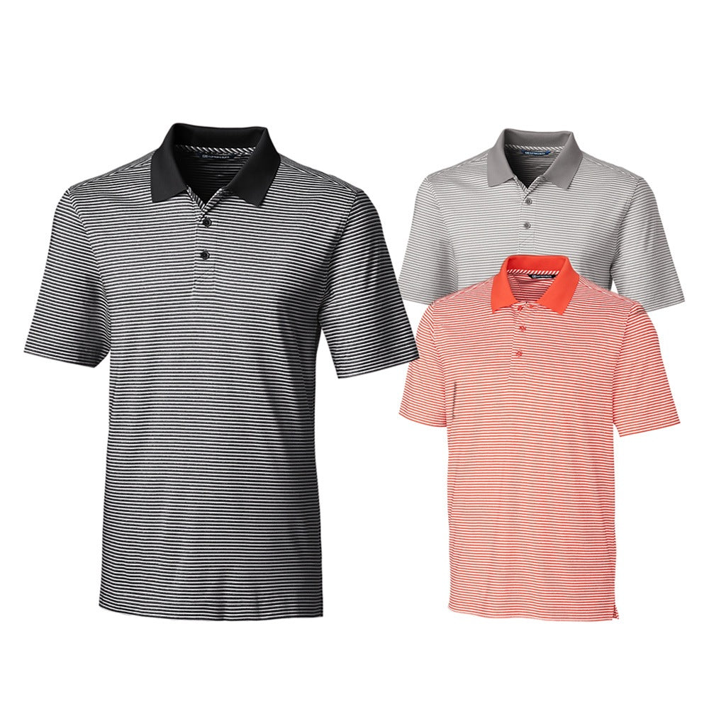 Cutter and Buck Forge Tonal Stripe Golf Polo 2020