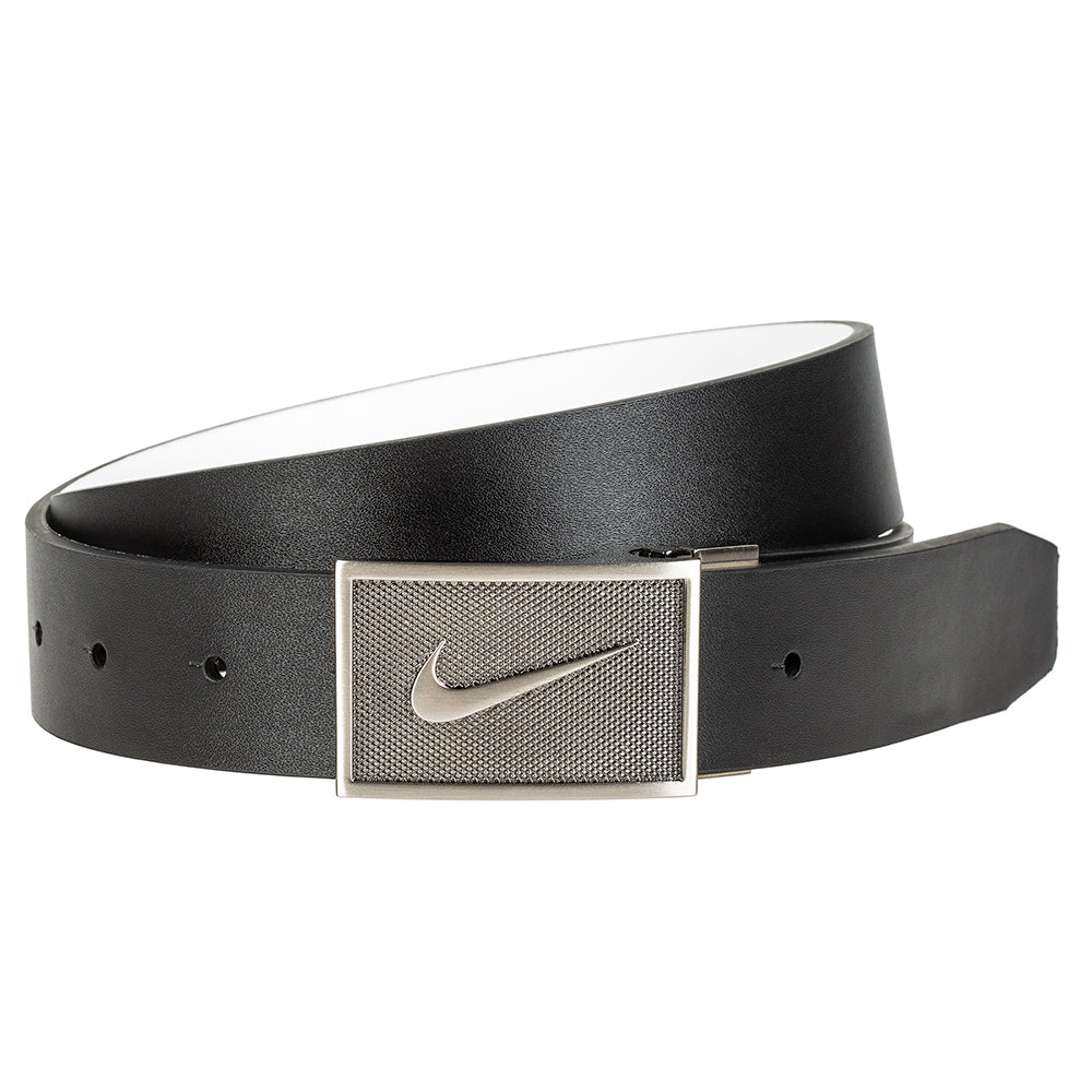 Nike Textured Swoosh Plaque Reversible Golf Belt 2020